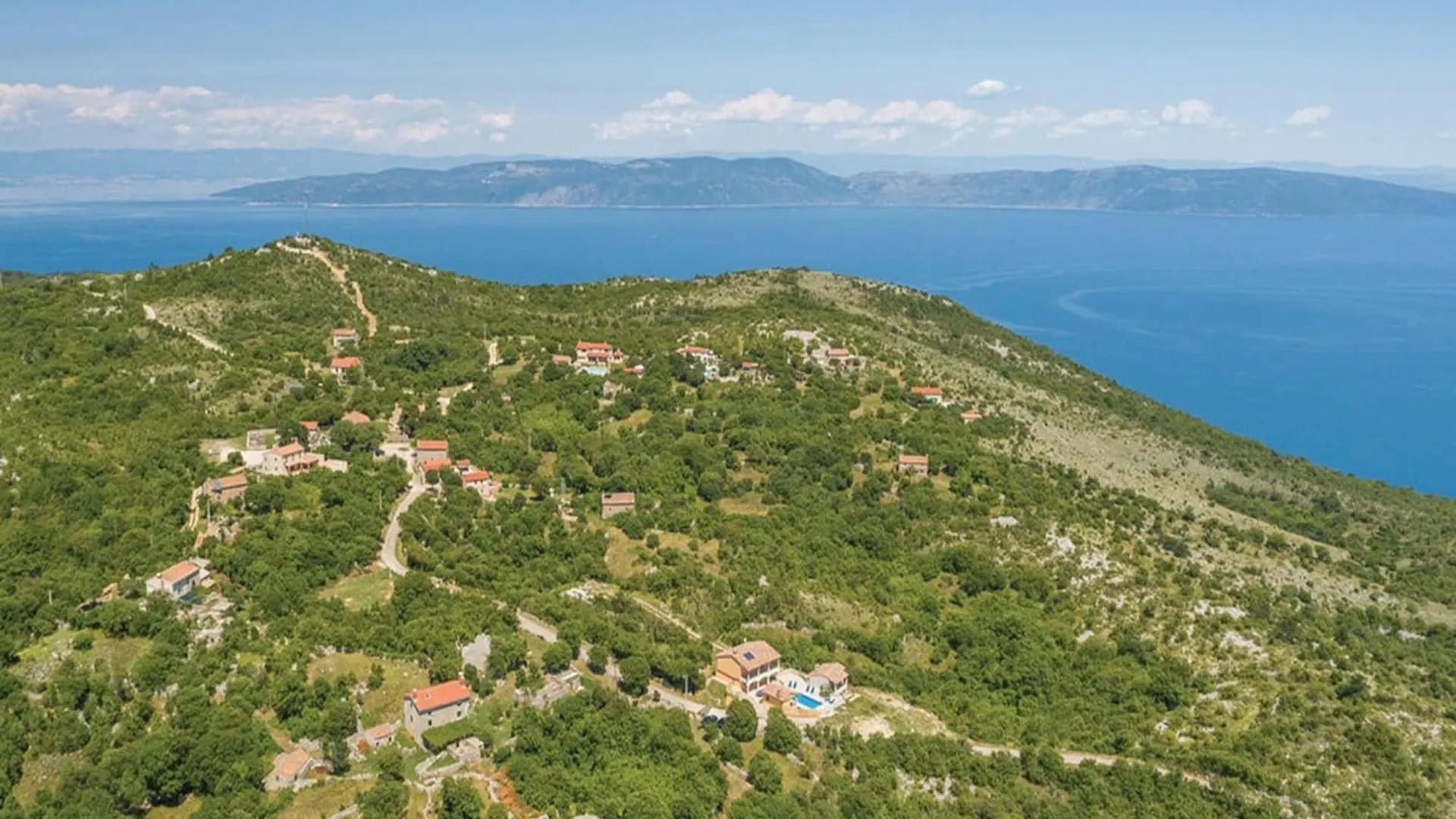 Villa With Private Pool & Sea View Koromačno Kroatië